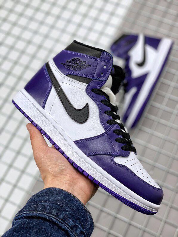 2020 Air Jordan 1 High Court Purple - Click Image to Close